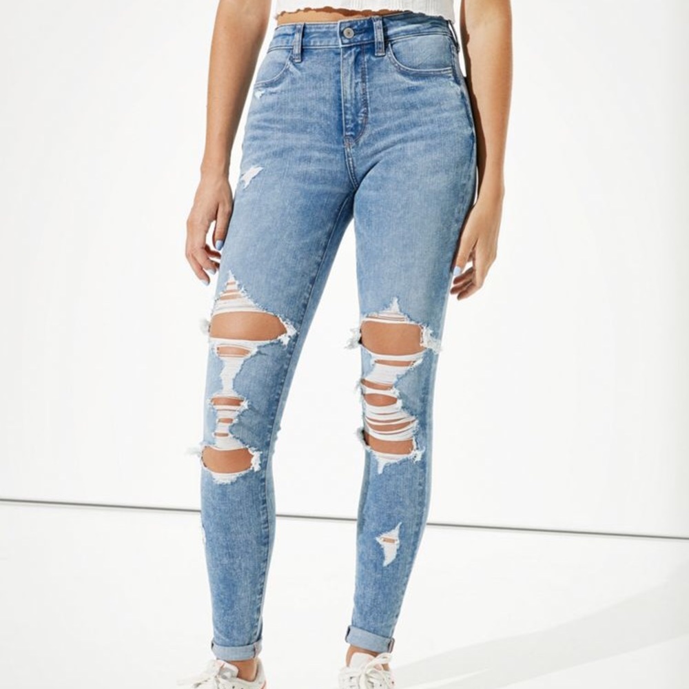 Super high rise jegging